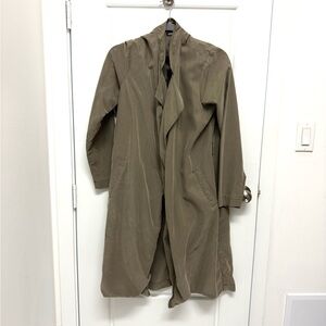 American Apparel Women's Tan Trench Coat